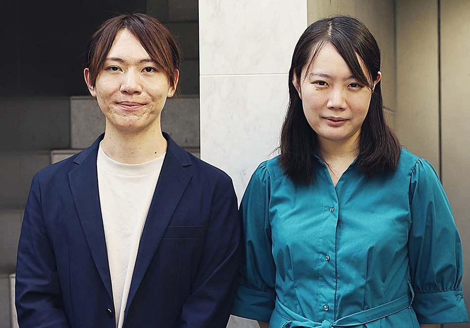 安野貴博と黒岩里奈